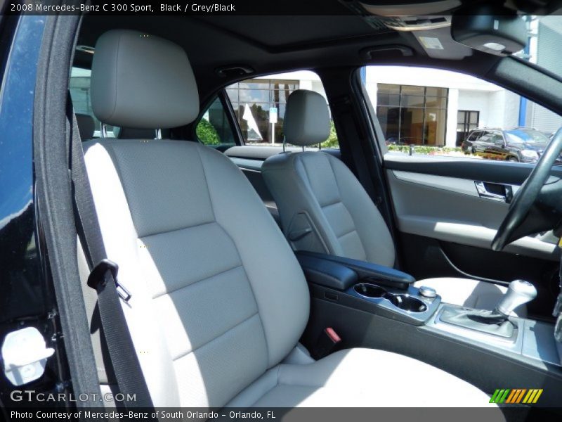 Black / Grey/Black 2008 Mercedes-Benz C 300 Sport