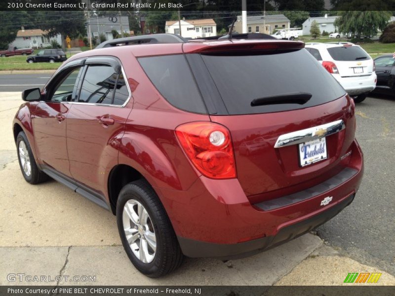 Cardinal Red Metallic / Jet Black 2010 Chevrolet Equinox LT