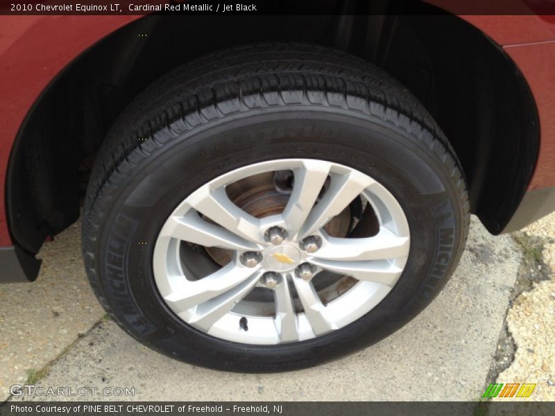 Cardinal Red Metallic / Jet Black 2010 Chevrolet Equinox LT