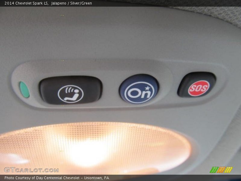 Jalapeno / Silver/Green 2014 Chevrolet Spark LS