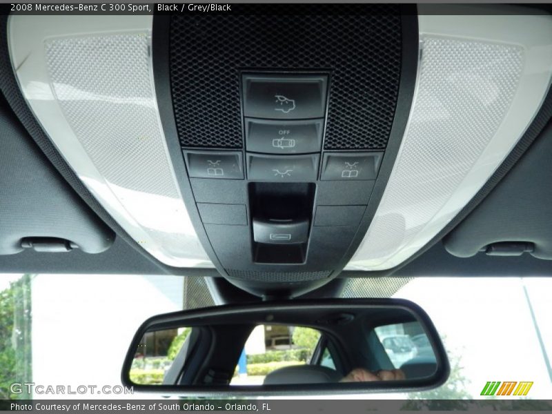 Black / Grey/Black 2008 Mercedes-Benz C 300 Sport