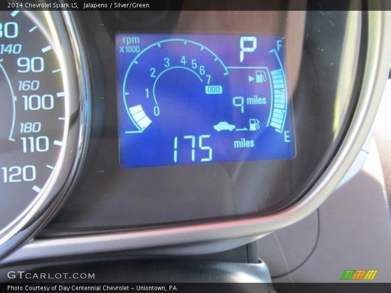 Jalapeno / Silver/Green 2014 Chevrolet Spark LS