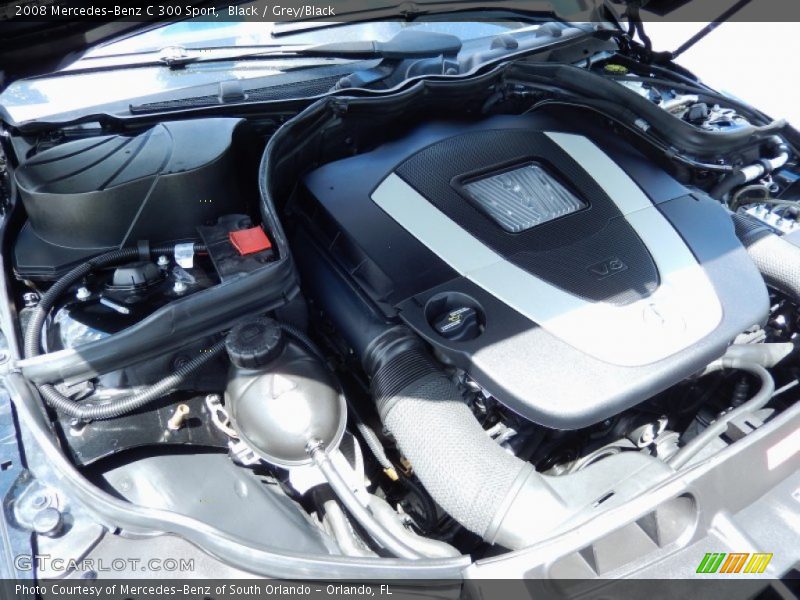 Black / Grey/Black 2008 Mercedes-Benz C 300 Sport