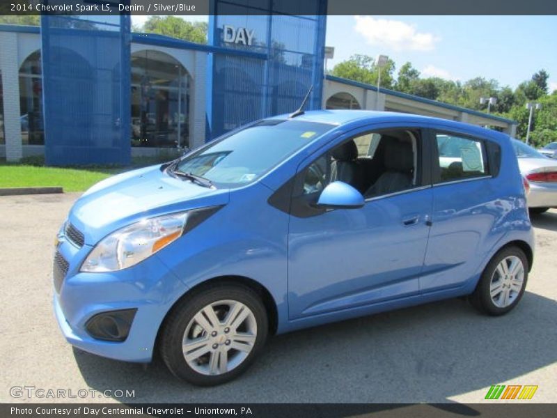 Denim / Silver/Blue 2014 Chevrolet Spark LS