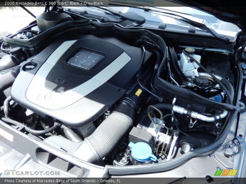 Black / Grey/Black 2008 Mercedes-Benz C 300 Sport