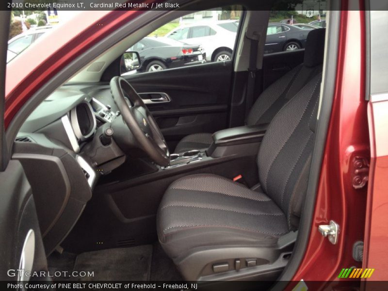 Cardinal Red Metallic / Jet Black 2010 Chevrolet Equinox LT