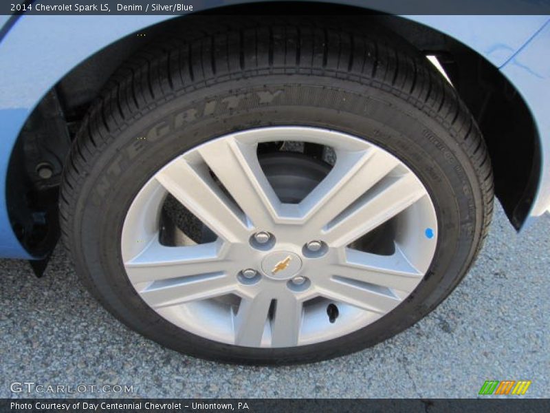 Denim / Silver/Blue 2014 Chevrolet Spark LS