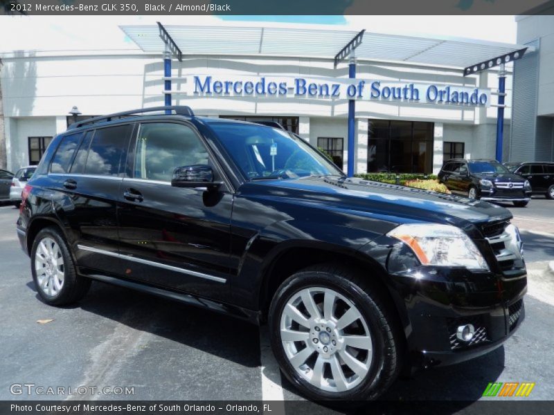 Black / Almond/Black 2012 Mercedes-Benz GLK 350
