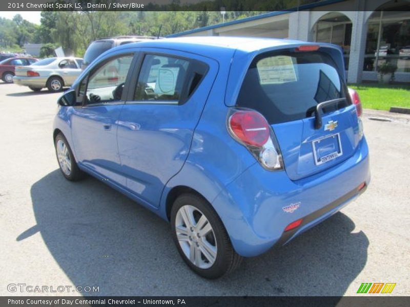 Denim / Silver/Blue 2014 Chevrolet Spark LS