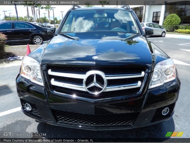 Black / Almond/Black 2012 Mercedes-Benz GLK 350