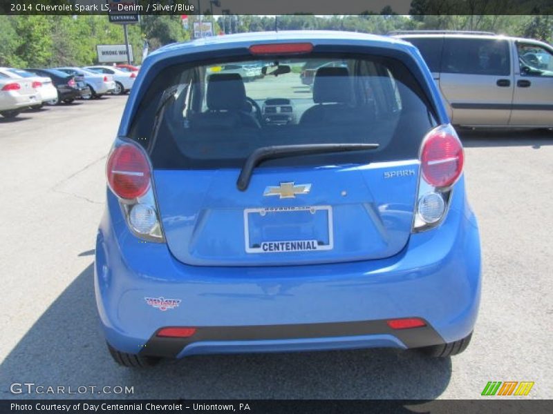 Denim / Silver/Blue 2014 Chevrolet Spark LS