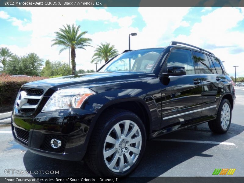Black / Almond/Black 2012 Mercedes-Benz GLK 350