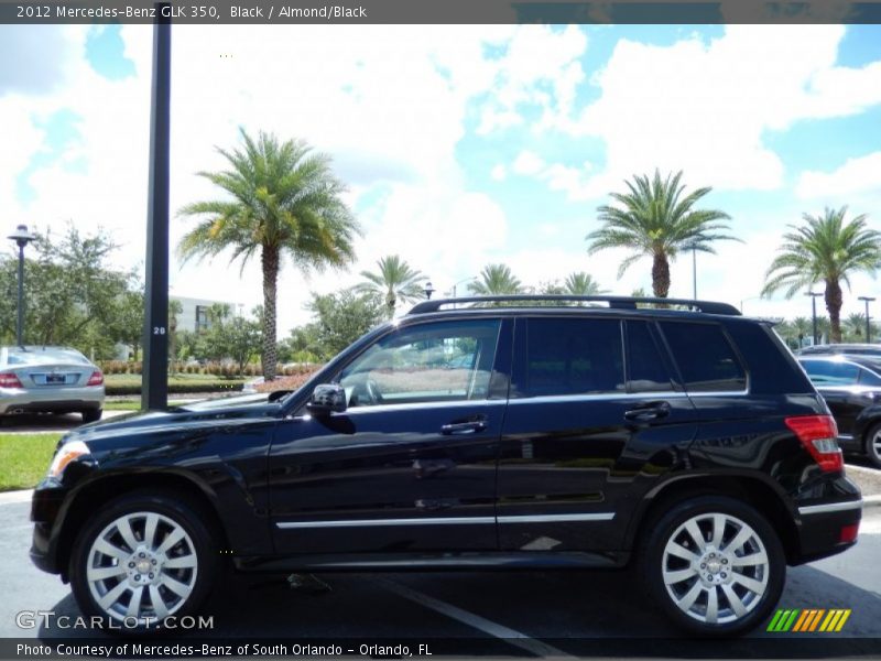 Black / Almond/Black 2012 Mercedes-Benz GLK 350