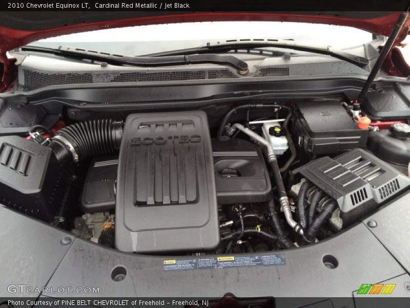 Cardinal Red Metallic / Jet Black 2010 Chevrolet Equinox LT