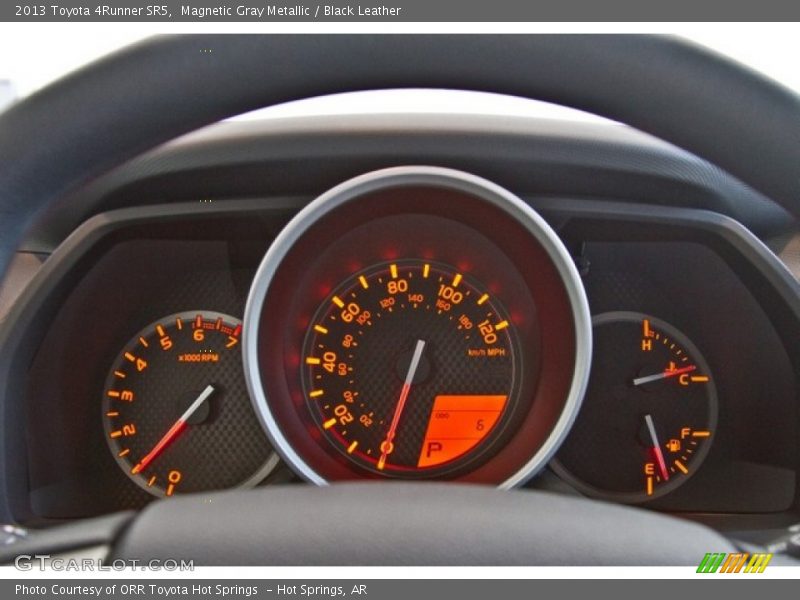 Magnetic Gray Metallic / Black Leather 2013 Toyota 4Runner SR5