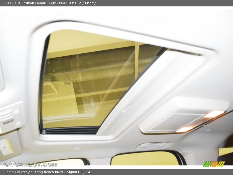 Quicksilver Metallic / Ebony 2012 GMC Yukon Denali