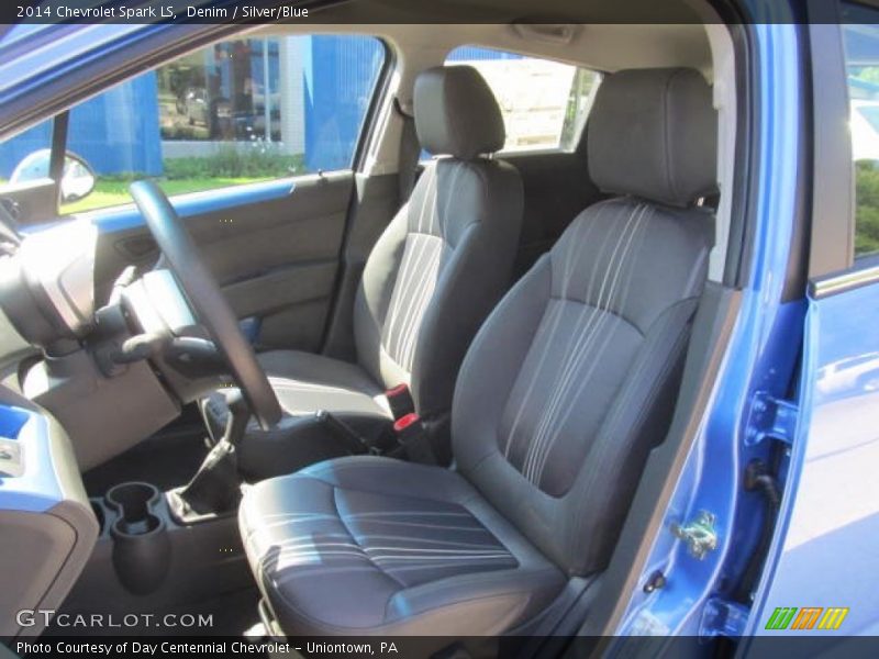 Denim / Silver/Blue 2014 Chevrolet Spark LS