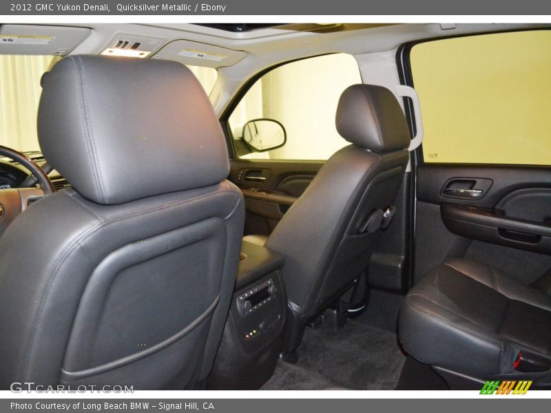 Quicksilver Metallic / Ebony 2012 GMC Yukon Denali