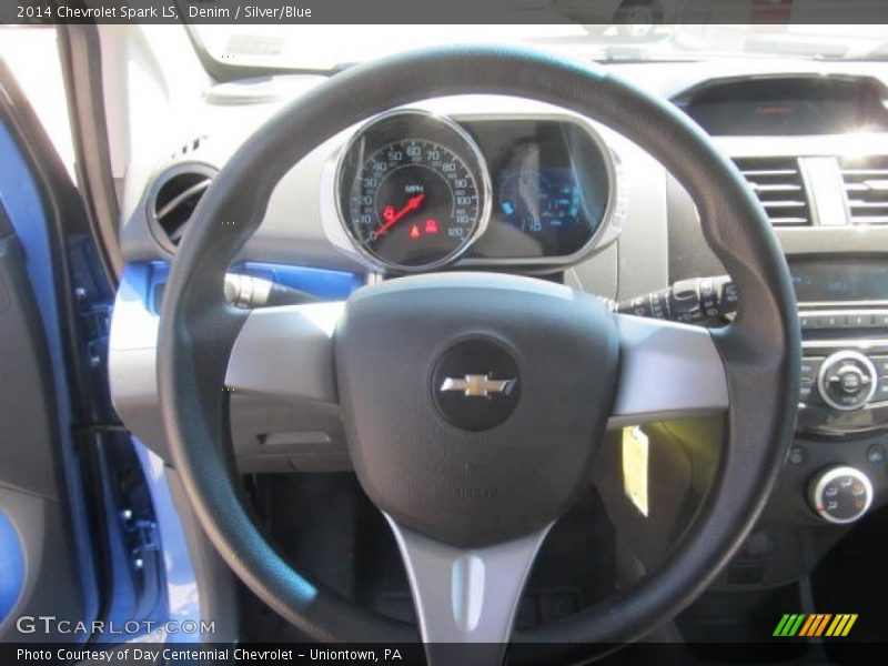 Denim / Silver/Blue 2014 Chevrolet Spark LS