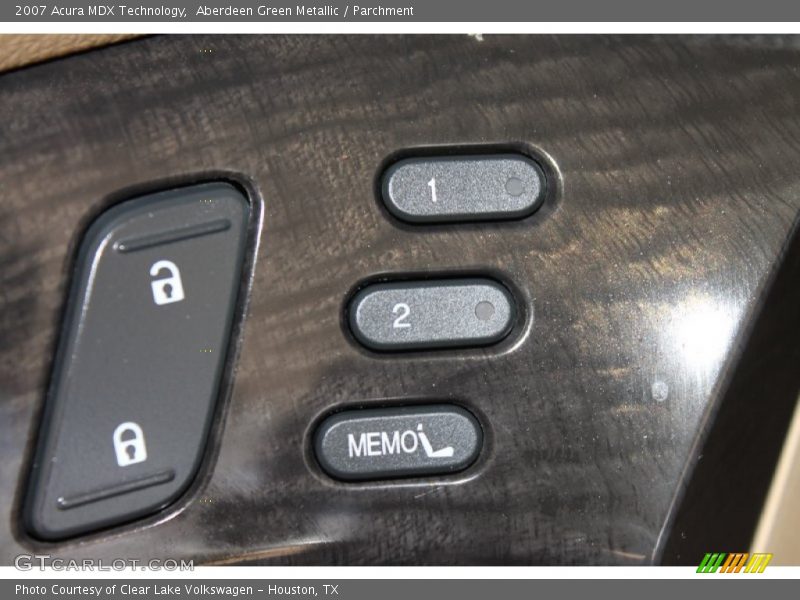 Aberdeen Green Metallic / Parchment 2007 Acura MDX Technology