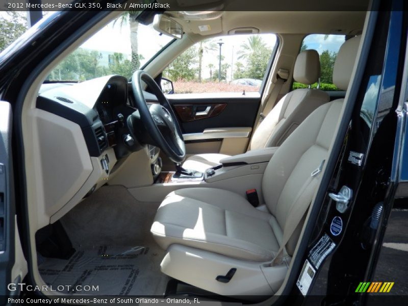 Black / Almond/Black 2012 Mercedes-Benz GLK 350