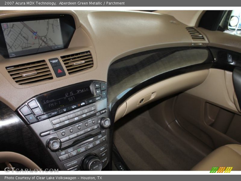Aberdeen Green Metallic / Parchment 2007 Acura MDX Technology