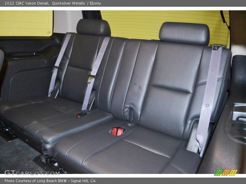 Quicksilver Metallic / Ebony 2012 GMC Yukon Denali