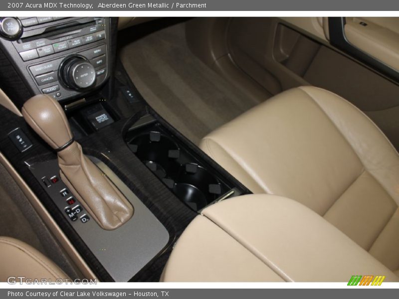 Aberdeen Green Metallic / Parchment 2007 Acura MDX Technology