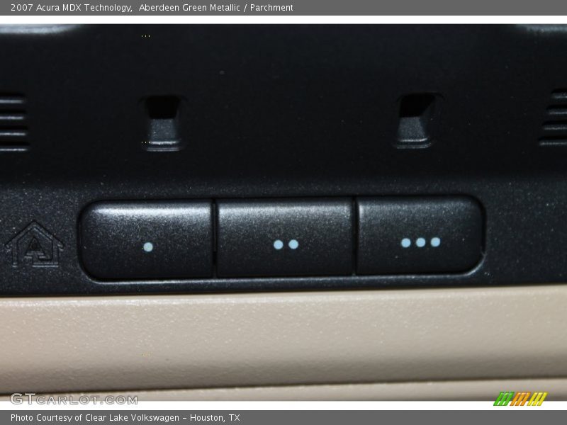 Aberdeen Green Metallic / Parchment 2007 Acura MDX Technology