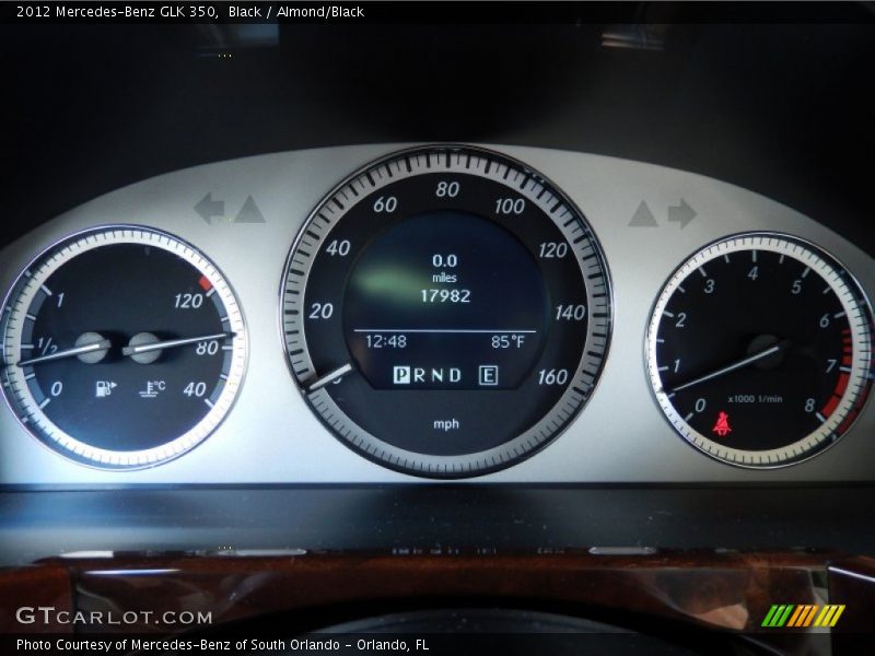 Black / Almond/Black 2012 Mercedes-Benz GLK 350