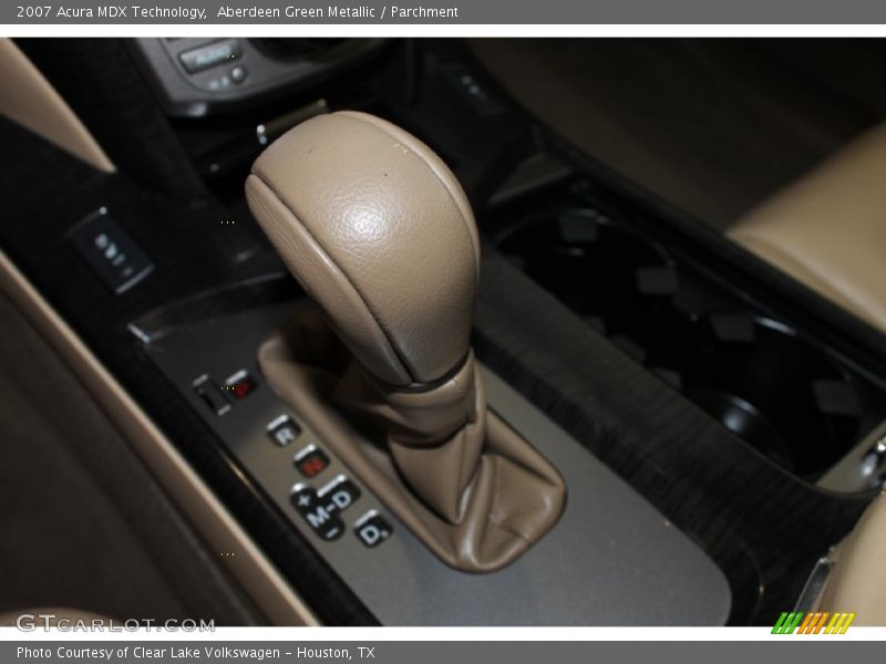 Aberdeen Green Metallic / Parchment 2007 Acura MDX Technology