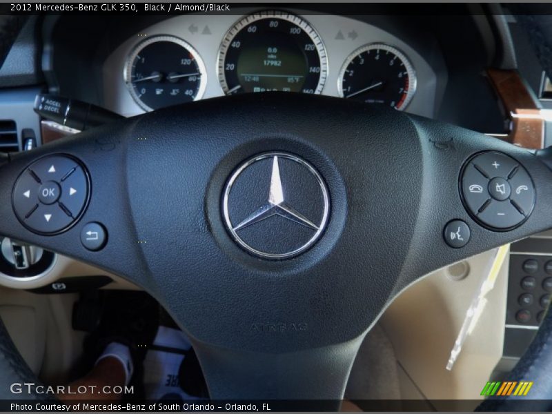 Black / Almond/Black 2012 Mercedes-Benz GLK 350