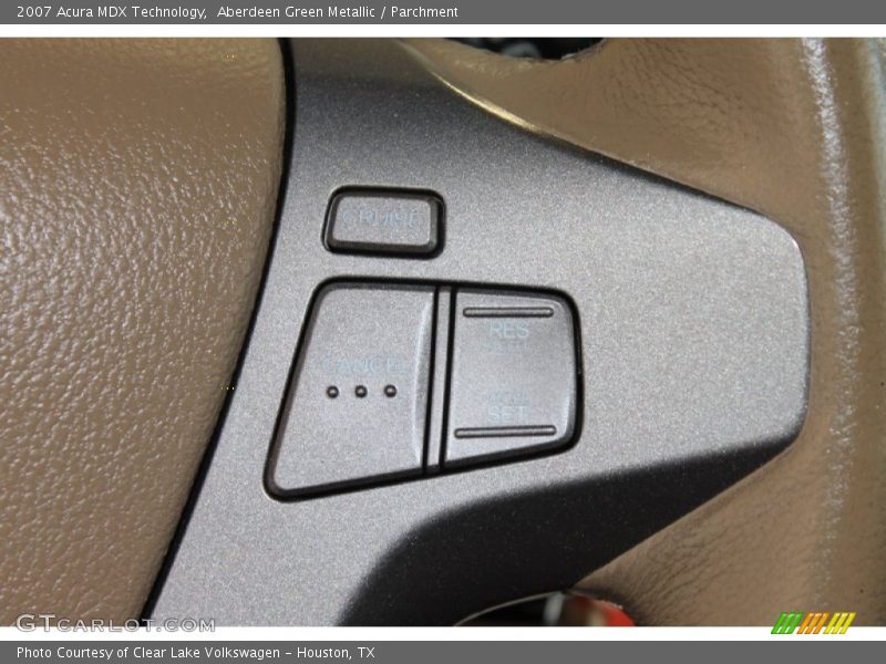 Aberdeen Green Metallic / Parchment 2007 Acura MDX Technology