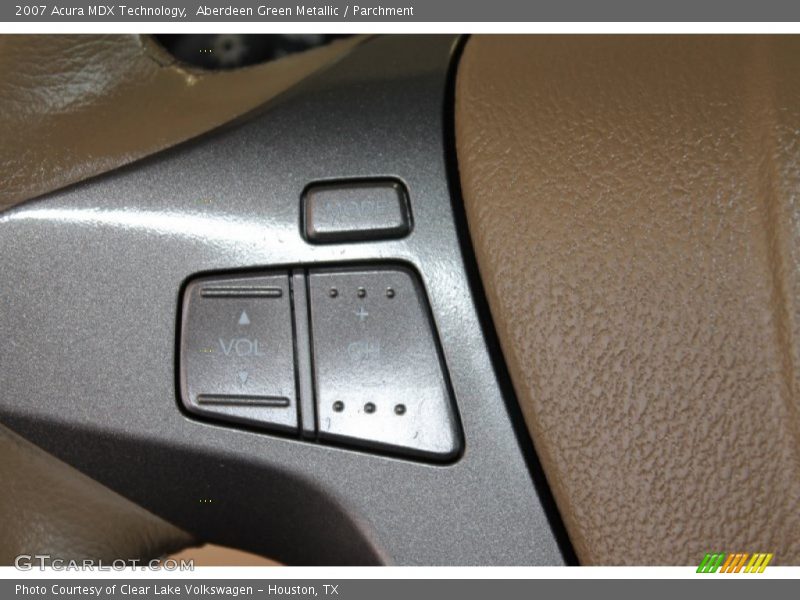 Aberdeen Green Metallic / Parchment 2007 Acura MDX Technology