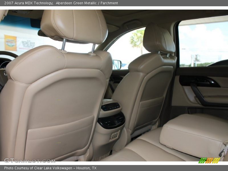 Aberdeen Green Metallic / Parchment 2007 Acura MDX Technology