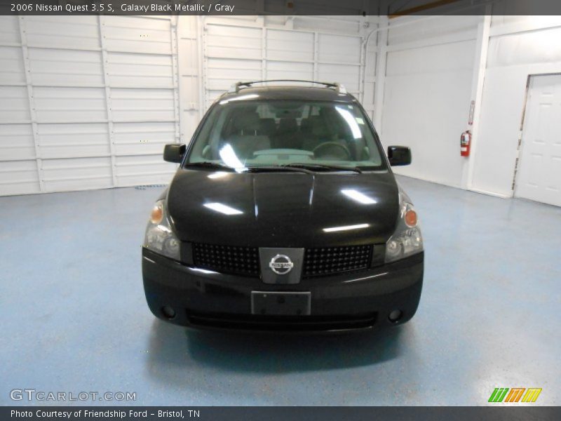 Galaxy Black Metallic / Gray 2006 Nissan Quest 3.5 S