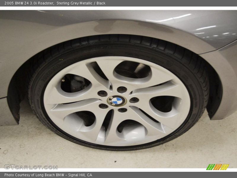 Sterling Grey Metallic / Black 2005 BMW Z4 3.0i Roadster
