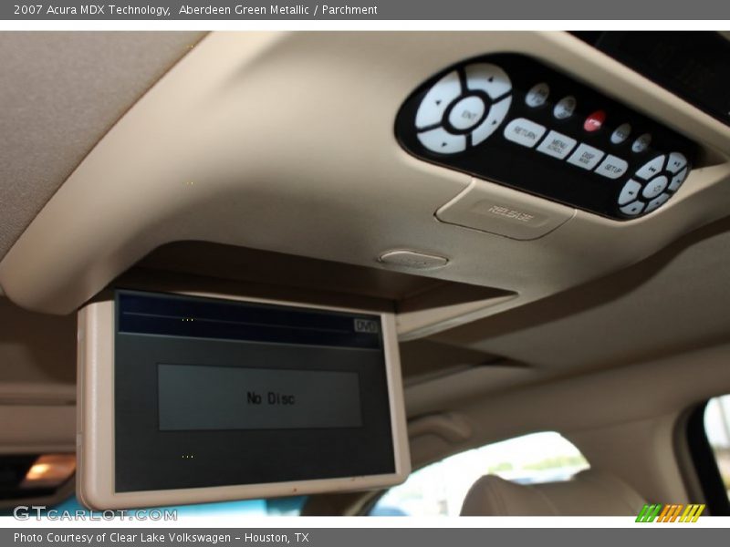Aberdeen Green Metallic / Parchment 2007 Acura MDX Technology
