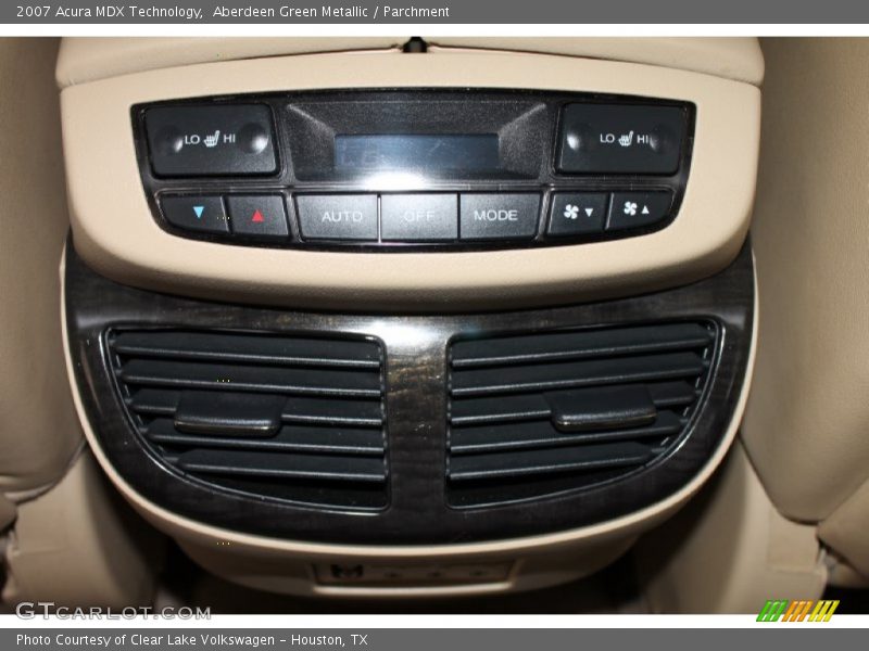Aberdeen Green Metallic / Parchment 2007 Acura MDX Technology