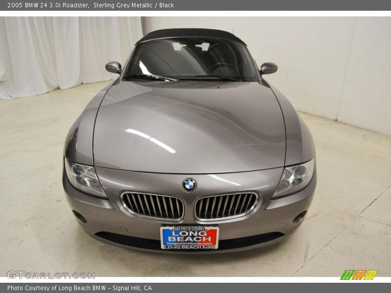 Sterling Grey Metallic / Black 2005 BMW Z4 3.0i Roadster