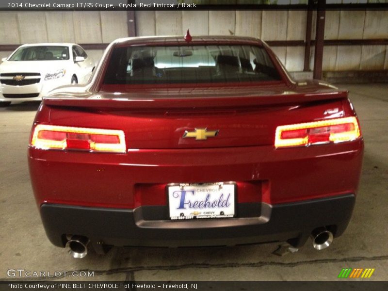 Crystal Red Tintcoat / Black 2014 Chevrolet Camaro LT/RS Coupe