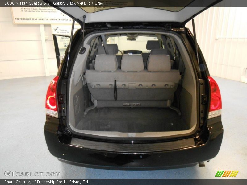 Galaxy Black Metallic / Gray 2006 Nissan Quest 3.5 S