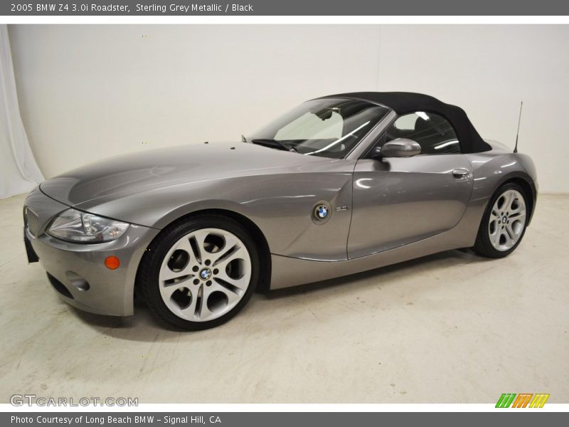 Sterling Grey Metallic / Black 2005 BMW Z4 3.0i Roadster