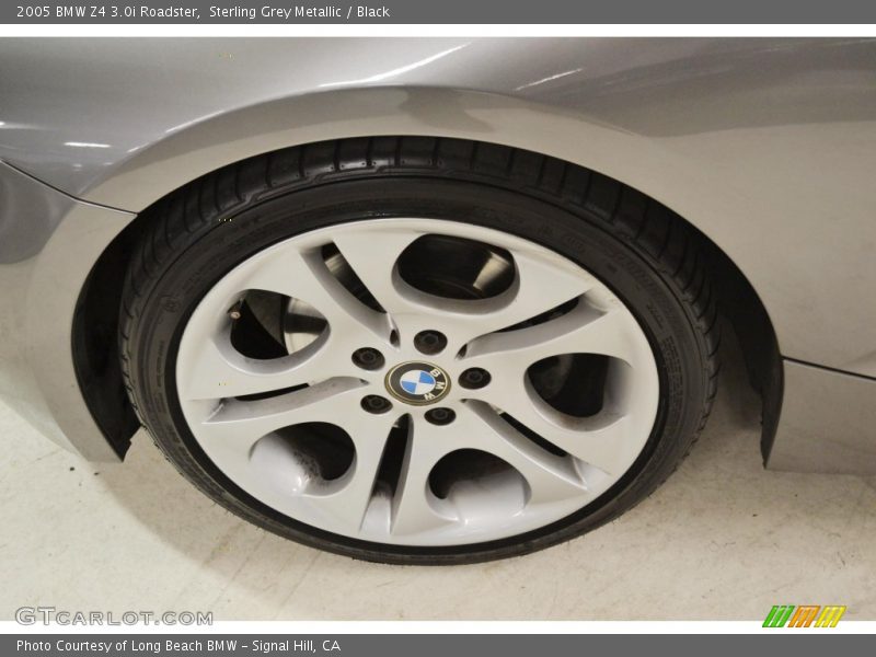 Sterling Grey Metallic / Black 2005 BMW Z4 3.0i Roadster