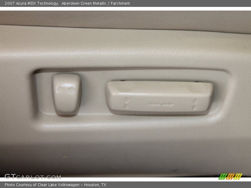 Aberdeen Green Metallic / Parchment 2007 Acura MDX Technology