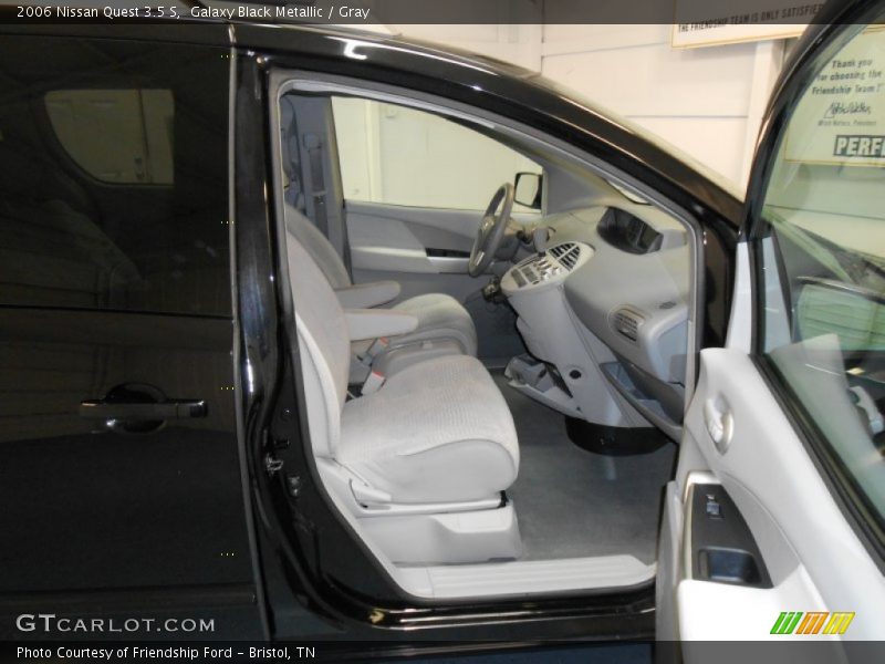 Galaxy Black Metallic / Gray 2006 Nissan Quest 3.5 S