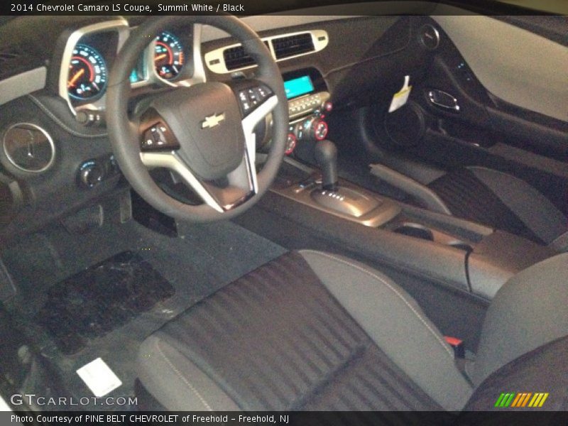 Summit White / Black 2014 Chevrolet Camaro LS Coupe