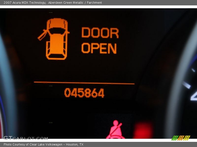 Aberdeen Green Metallic / Parchment 2007 Acura MDX Technology