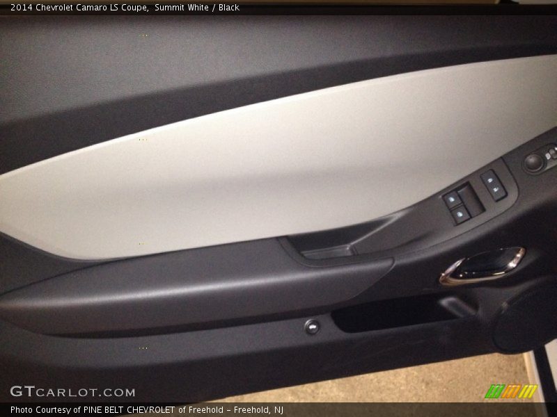 Summit White / Black 2014 Chevrolet Camaro LS Coupe