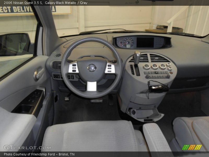 Galaxy Black Metallic / Gray 2006 Nissan Quest 3.5 S